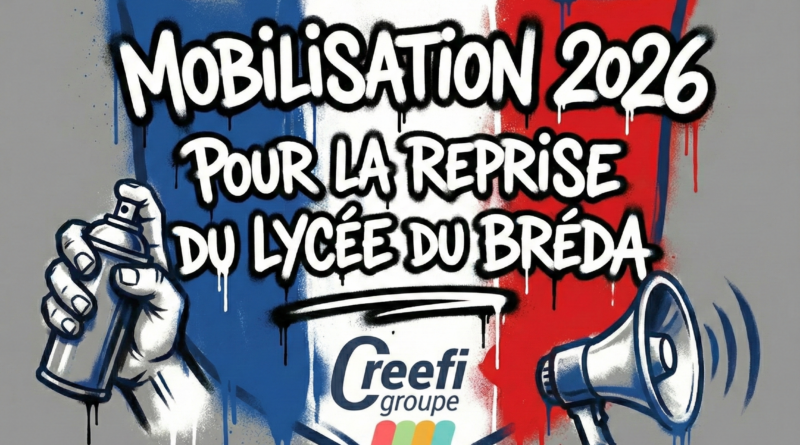 mobilisation contre la fermeture du lycee du breda a Allevard